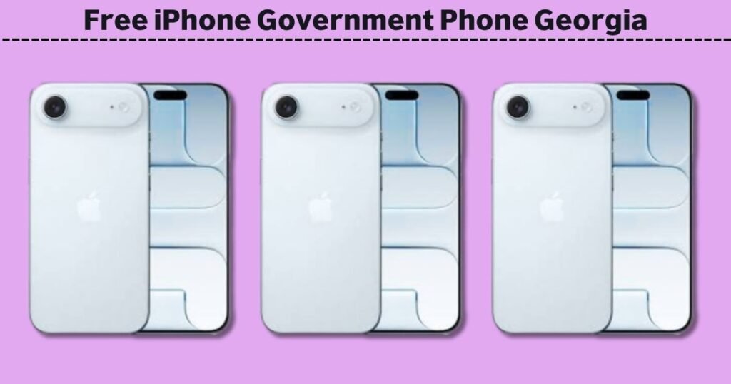 Free iPhone Government Phone Georgia
