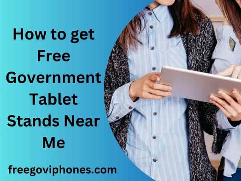 free government tablet stands near me