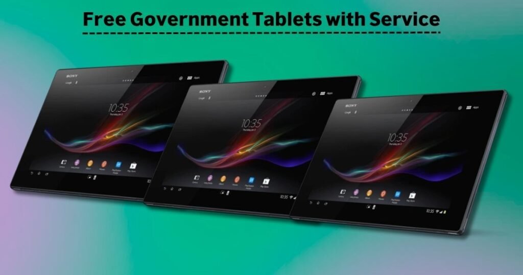Free Government Tablets with Service