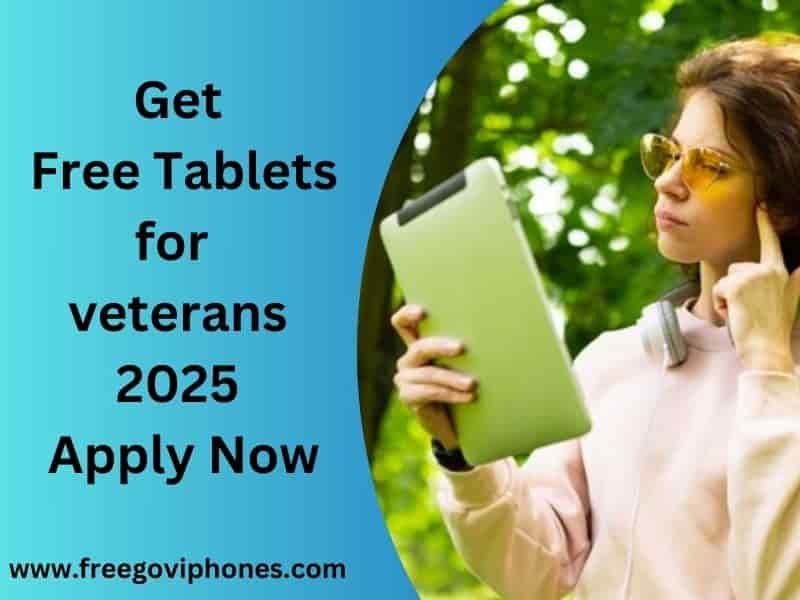 Free Tablets for veterans